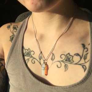 *SOLD* 3 Crystals 1 Necklace! Opal Obsidian